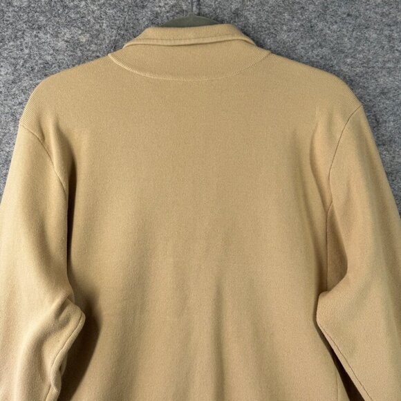 Lauren Ralph Lauren Tan Lagenlook Cotton Lightweight Knit Womens Blazer Size 3X - Picture 14 of 16